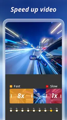 Slow Motion Video Editor android App screenshot 3